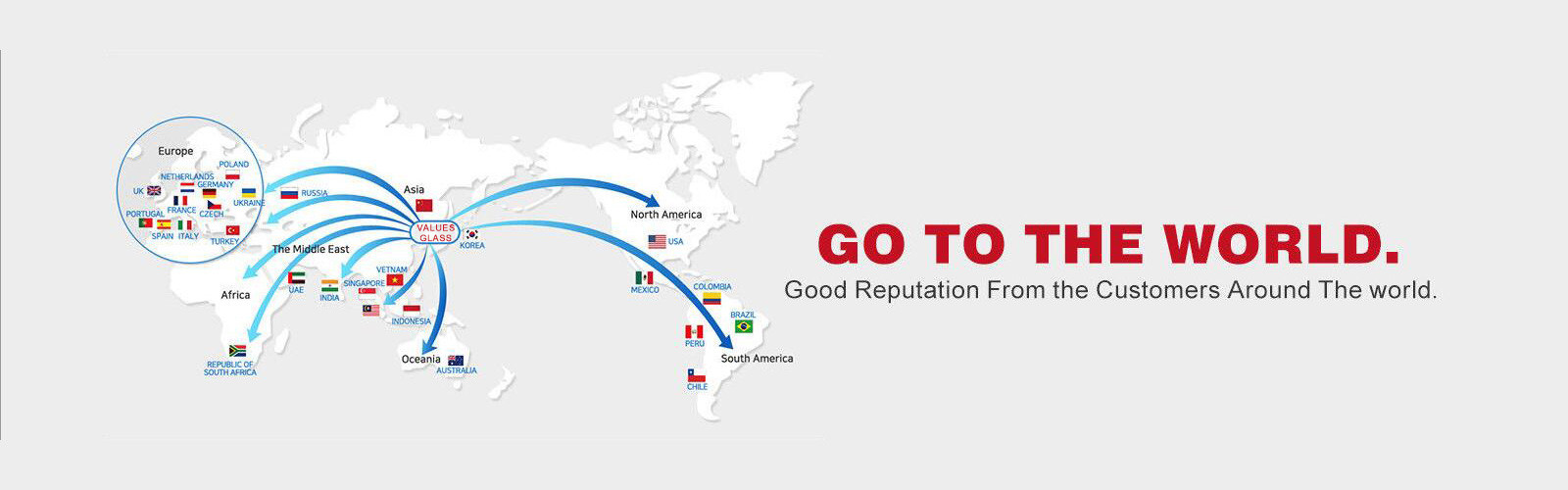 Качественный закаленные стеклянные панели фабрика