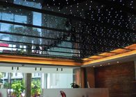 Flat Insulated Sunroom Ceiling Laminated LED Glass Panel 100ms 8.7mm