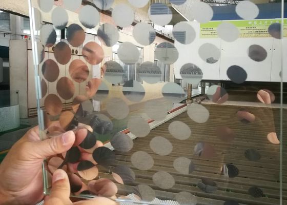 панель зеркала 15mm законченная напечатанная стеклянная для украшения мебели